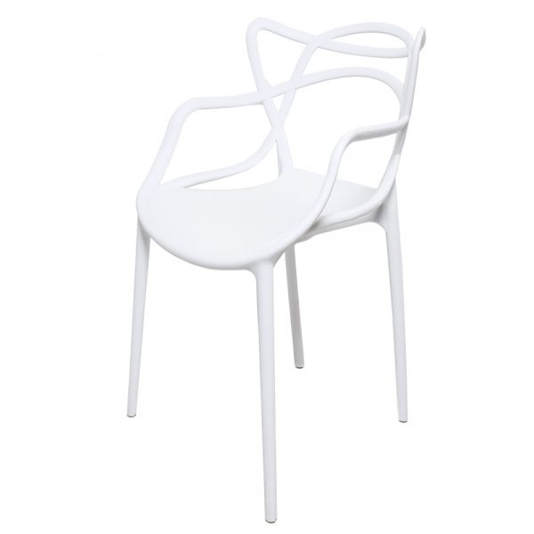 Spaghetti Chair White by Lounge Away